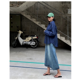 CJ Denim Long Skirt