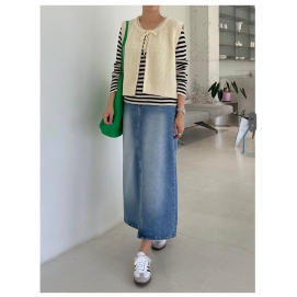 CJ Denim Long Skirt