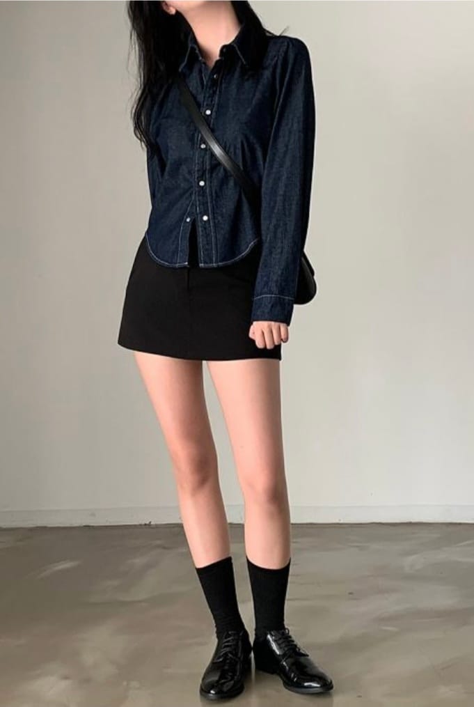 CRC Denim Blouse