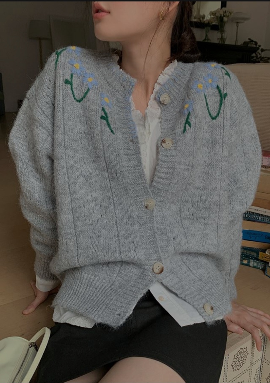 BG Flower Cardigan 