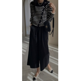 MR Striped Knit Top