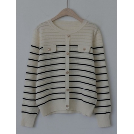 MC Striped Knit Top