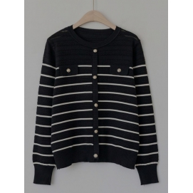 MC Striped Knit Top