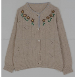 BG Flower Cardigan 