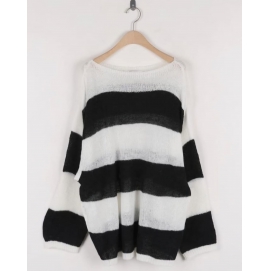 HI Striped Knit Top