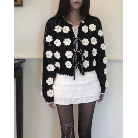 TP Flowered Cardigan