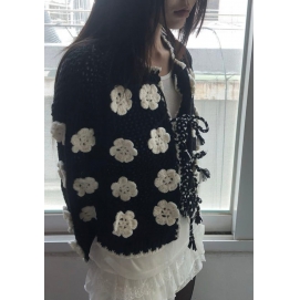 TP Flowered Cardigan